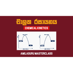 Chemical Kinetics Sinhala - A/L Chemistry Complete Masterclass (Online)